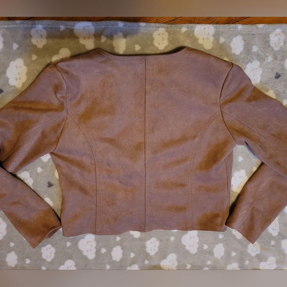 Haute Monde faux suede jacket womens size XL - Picture 2 of 2